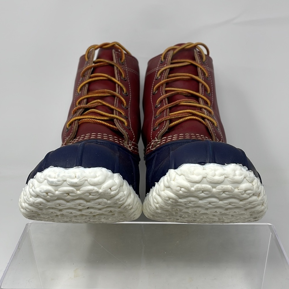 MADE IN USA 🇺🇸 Men's Small Batch L.L.Bean 8” Duck Boots SZ9 (Women’s 10.5) - Picture 4 of 15